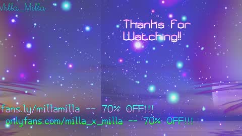 milla_milla online show from December 18, 2024, 9:47 am