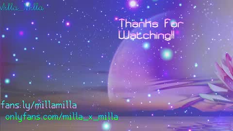 milla_milla online show from January 4, 2025, 12:49 pm