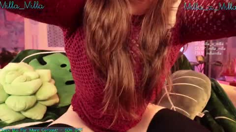 milla_milla online show from February 18, 2025, 7:54 am