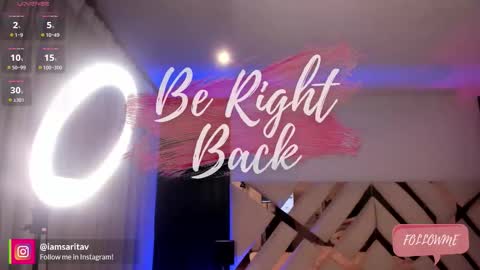 Sara Vanegas online show from March 13, 2026, 12:34 pm