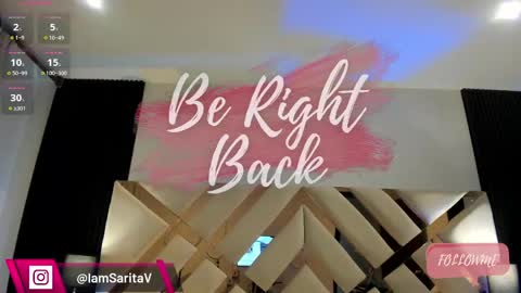 Sara Vanegas online show from April 23, 2026, 11:53 am