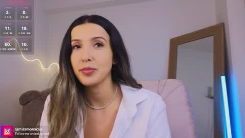 Snapshot of missmonaco chatting on July 29, 2026, 11:47 pm Emma Rivera online show from July 29, 2026, 11:47 pm