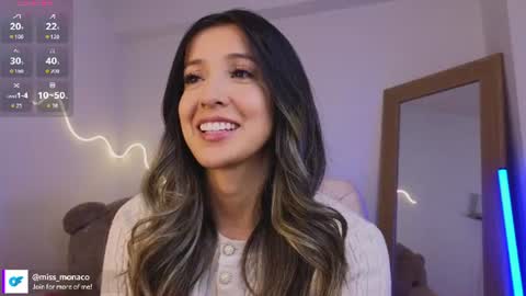 Snapshot of missmonaco chatting on August 4, 2026, 1:42 am Emma Rivera online show from August 4, 2026, 1:42 am