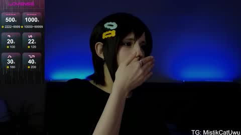 mistikcat online show from March 4, 2026, 2:45 pm