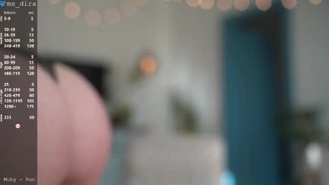Snapshot of ms_dira chatting on April 25, 2026, 1:41 pm dira and the riru tribe online show from April 25, 2026, 1:41 pm