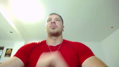 Snapshot of muscleaj69 chatting on June 27, 2026, 5:23 am AJ online show from June 27, 2026, 5:23 am