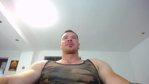 Snapshot of muscleaj69 chatting on July 27, 2026, 5:25 am AJ online show from July 27, 2026, 5:25 am