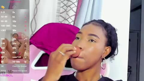 Snapshot of myblackdope_ chatting on May 24, 2026, 9:25 am Samanta online show from May 24, 2026, 9:25 am