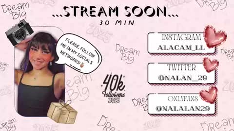 Onlyf4s nalalan29 online show from January 16, 2025, 6:14 am