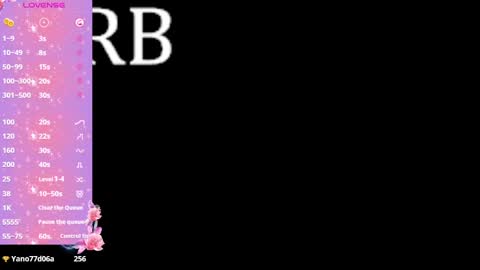 nami_sam online show from December 6, 2024, 3:33 pm