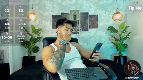 Nate Franco online show from October 12, 2025, 1:15 am