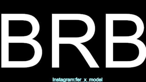 Fernanda online show from March 12, 2025, 4:41 am