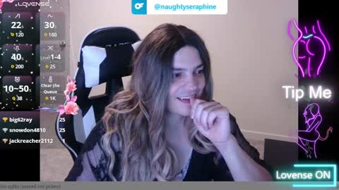 NaughtySeraphine online show from February 6, 2025, 3:52 pm