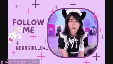 Snapshot of nekogirl_04_ chatting on April 18, 2026, 6:06 am Nekogirl . online show from April 18, 2026, 6:06 am