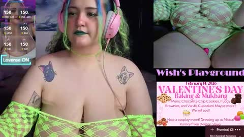 Wishs Playground online show from February 6, 2026, 3:59 pm