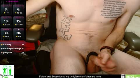 Nick Pleasure Nice online show from May 27, 2026, 1:57 am