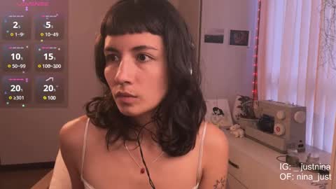 Nina.  online show from March 9, 2025, 9:14 pm