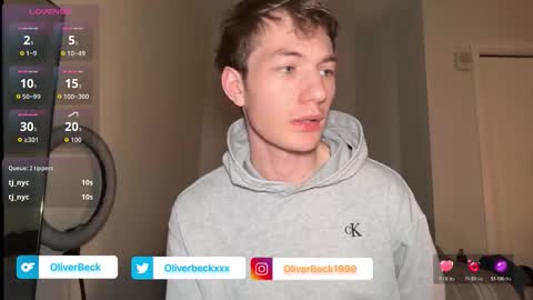 Oliver Beck online show from February 17, 2026, 3:58 am