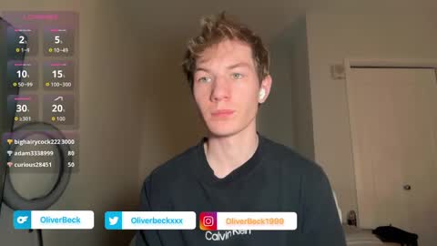 Oliver Beck online show from April 21, 2026, 2:51 am