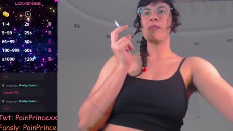 Snapshot of painprince69 chatting on March 7, 2025, 7:27 pm Pain Prince online show from March 7, 2025, 7:27 pm