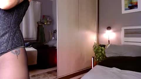 My alter ego Betinna Flowers - a tattooed Miss  -   Are you missing me come in here  -  online show from March 8, 2025, 9:18 pm