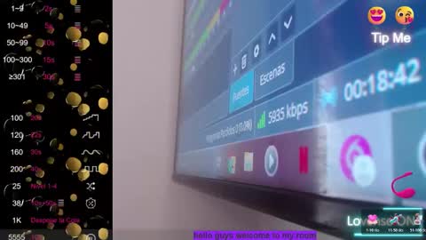 Paris Of Angel online show from November 20, 2025, 3:45 pm