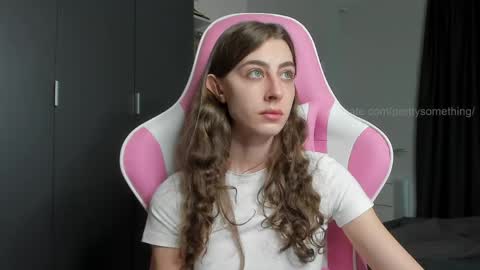 Snapshot of prettysomething chatting on April 25, 2026, 2:14 pm Sophie next stream will be at Monday i will wait you guys online show from April 25, 2026, 2:14 pm