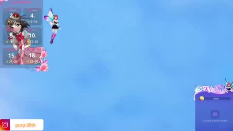 Purple Lilith online show from February 20, 2025, 5:07 pm