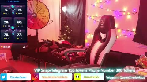 Queen Cherise Roze online show from December 17, 2024, 1:29 am
