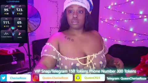 Queen Cherise Roze online show from December 24, 2024, 2:54 am