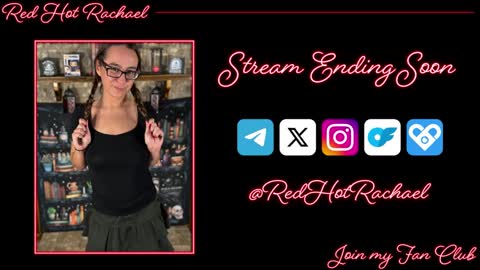 Red Hot Rachael online show from February 21, 2025, 10:15 pm