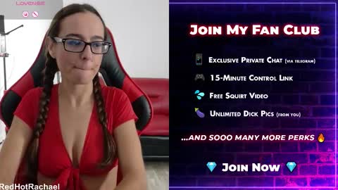 Red Hot Rachael online show from October 25, 2025, 9:42 pm