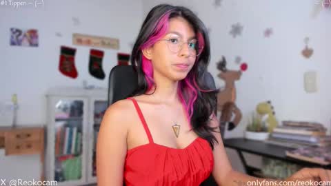 Reoko online show from December 17, 2025, 8:59 pm