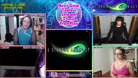 Snapshot of rollseduction chatting on June 2, 2026, 11:29 pm Roll For Seduction online show from June 2, 2026, 11:29 pm