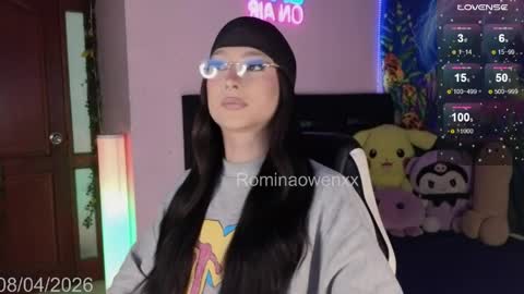 ROMINA OWEN online show from April 8, 2026, 7:19 am