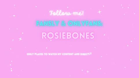 Rosie Bones online show from December 3, 2024, 1:30 am