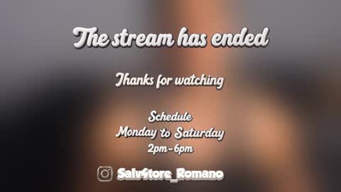 Snapshot of salvatore_romanoo chatting on July 1, 2026, 2:57 am Salvatore online show from July 1, 2026, 2:57 am