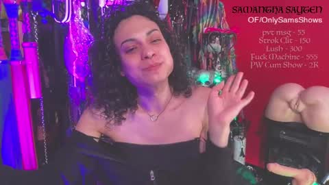 Samantha SayTen online show from October 16, 2025, 5:25 pm