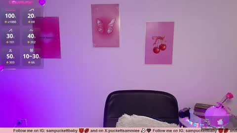 Snapshot of sampuckettbaby chatting on May 2, 2026, 5:07 pm sampuckettbaby online show from May 2, 2026, 5:07 pm