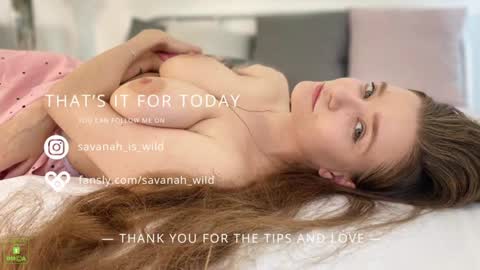 savanah_wild online show from January 11, 2025, 8:00 am