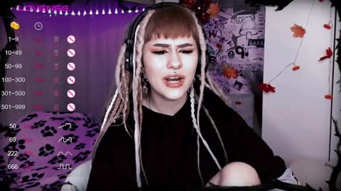 pronoun she. name Mary. age 21. online show from January 8, 2025, 11:30 pm