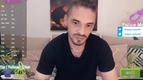 Dean Carter online show from September 18, 2025, 10:34 pm