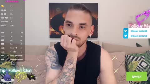 Dean Carter online show from September 27, 2025, 10:15 pm