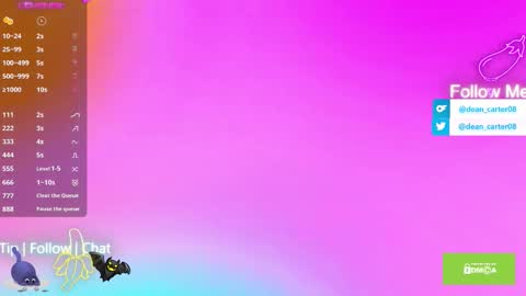 Dean Carter online show from November 5, 2025, 11:27 pm