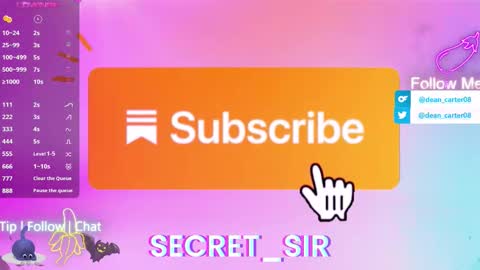 Dean Carter online show from March 13, 2026, 11:22 pm