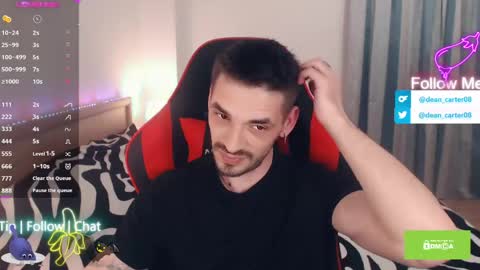 Dean Carter online show from April 22, 2026, 9:38 pm