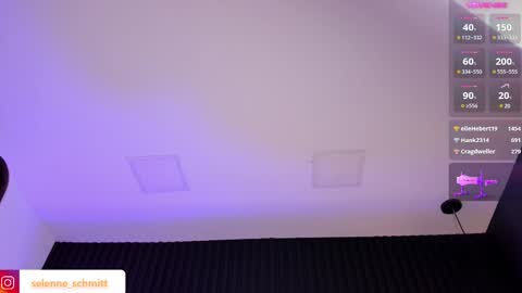 Selenne online show from February 26, 2025, 8:44 pm