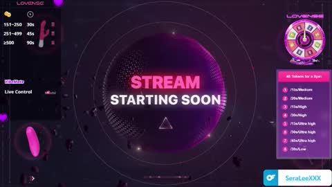 SeraLeeXXX online show from November 19, 2025, 5:46 pm