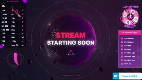 SeraLeeXXX online show from March 26, 2026, 4:23 pm