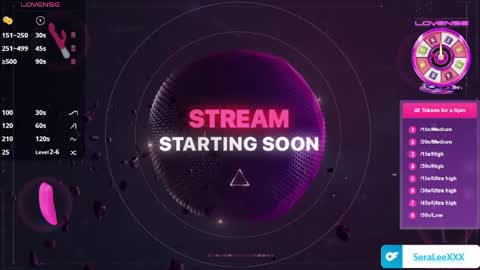 SeraLeeXXX online show from June 5, 2026, 6:35 pm